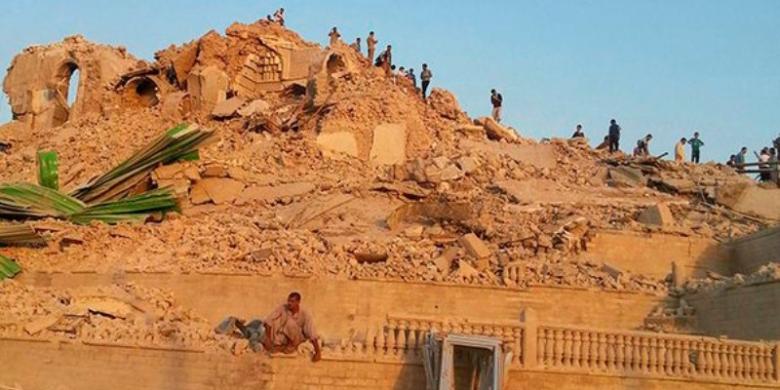 ISIS Hancurkan Makam Nabi Yunus