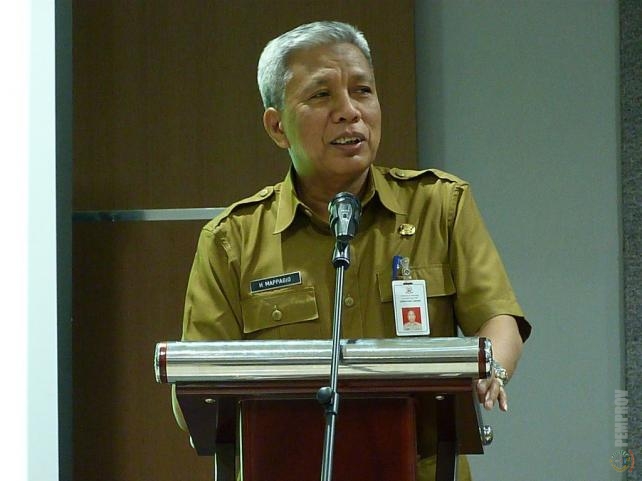 Asisten III Bidang Kesejahteraan Rakyat Sekretariat Daerah Provinsi Sulawesi Selatan, Drs. H. Mappagio