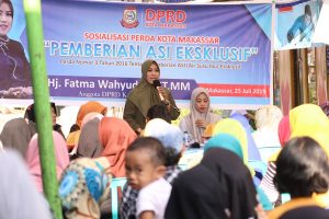 Legislator Partai Demokrat Ini Sosialisasikan Perda Pemberian ASI Eksklusif ke Warga Makassar