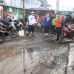 Sabtu Bersih di Kecamatan Ujung Tanah, Fatma Minta Perbaikan Jalan Sabutung