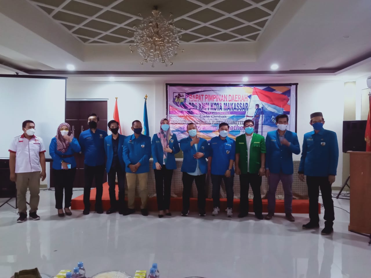 Buka Rapimda KNPI Makassar, Kubu Arham Basmin Minta OKP Jaga Eksistensi Ditengah Perpecahan
